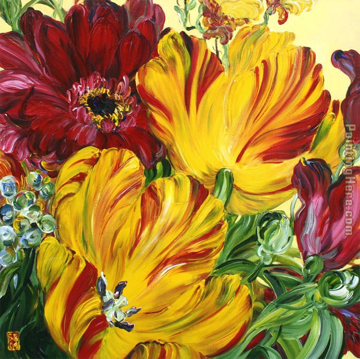 Bobbie Burgers Reckless Profusion painting - Unknown Artist Bobbie Burgers Reckless Profusion art painting